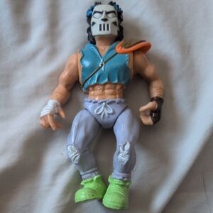 Vintage 1980s Teenage Mutant Ninja Turtles Casey Action Figure